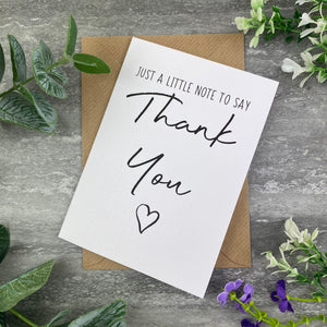 Thank You Card