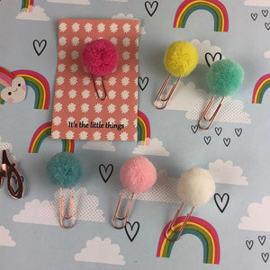 Pom Pom PaperClip-The Persnickety Co