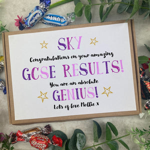 Exam Congratulaions - GCSE Chocolate Box