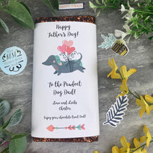 Load image into Gallery viewer, Pawfect Dog Dad Father&#39;s Day Chocolate Bar-The Persnickety Co
