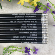Load image into Gallery viewer, Workplace Funny Quote Pencils-The Persnickety Co
