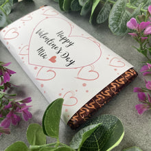 Load image into Gallery viewer, Love Heart Valentines Day Chocolate Bar

