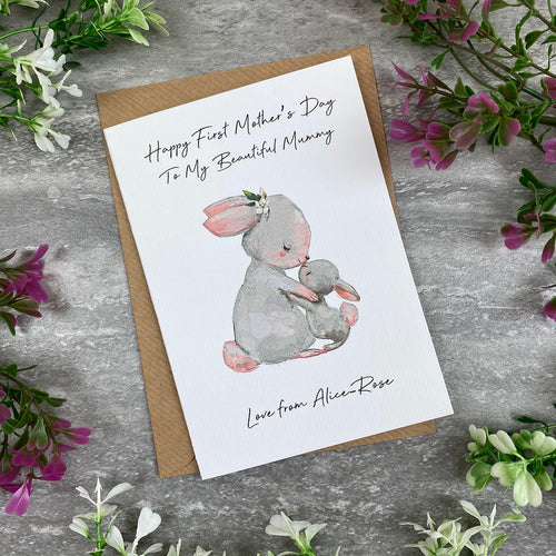 First Mother's Day Personalised Card-The Persnickety Co