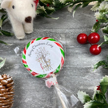 Load image into Gallery viewer, Merry Christmas - Personalised Cute Deer Lollipop-The Persnickety Co
