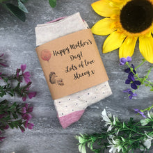 Load image into Gallery viewer, Happy Mother&#39;s Day Hedgehog Socks-The Persnickety Co
