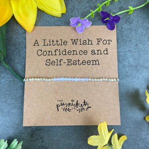A Little Wish For Confidence Beaded Bracelet