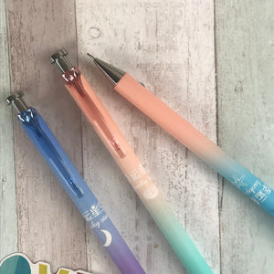 Lucky Star Mechanical Pencil - Moon, Star, Seashell-6-The Persnickety Co