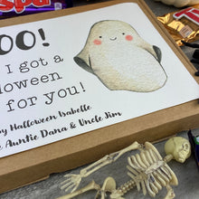 Load image into Gallery viewer, BOO! Personalised Halloween Chocolate Box
