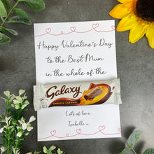 Load image into Gallery viewer, Personalised Galaxy Valentines Gift
