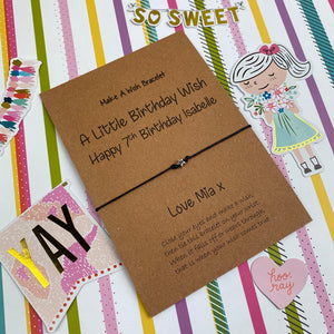 A Little Birthday Wish - Personalised-2-The Persnickety Co