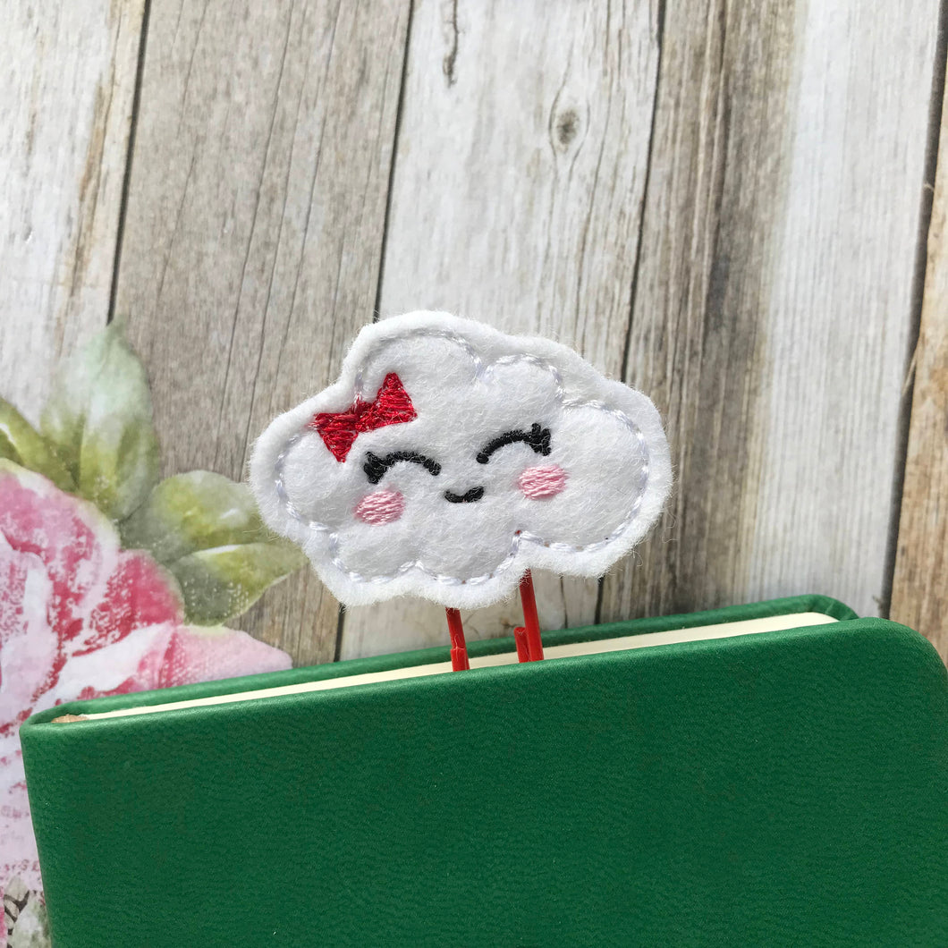 Felt Cloud Paper Clip-The Persnickety Co
