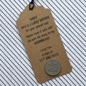 Lucky Sixpence Gift Tag For Dad-3-The Persnickety Co