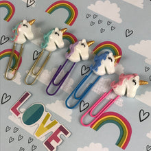 Load image into Gallery viewer, Unicorn Paper Clip-The Persnickety Co
