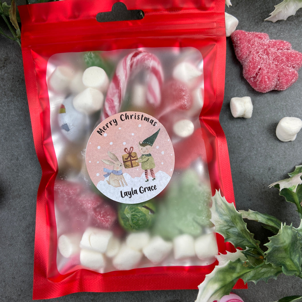 Personalised Christmas Sweet Pouch