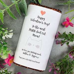 The Most PURR-fect Cat Mum/Dad Valentines Day Chocolate Bar-The Persnickety Co