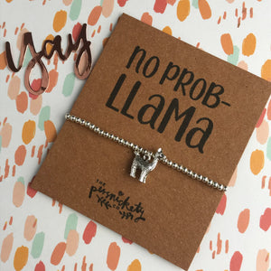 No Prob-Llama Beaded Bracelet-8-The Persnickety Co