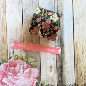 Washi Tape - Pink & Purple Flowers-The Persnickety Co