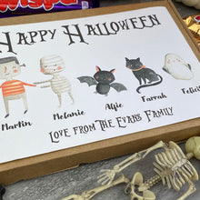 Load image into Gallery viewer, Happy Halloween Personalised Chocolate Box
