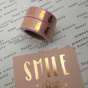 Pineapple Washi Tape - Pink-4-The Persnickety Co
