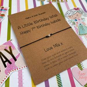 A Little Birthday Wish - Personalised-8-The Persnickety Co