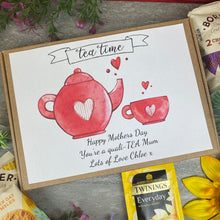 Load image into Gallery viewer, Mothers Day Quali-TEA Tea and Biscuit Box
