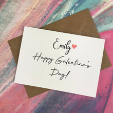 Load image into Gallery viewer, Personalised Happy Galentine&#39;s Day Card-The Persnickety Co
