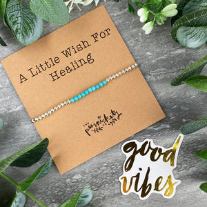 A Little Wish For Healing Beaded Bracelet