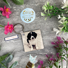 Load image into Gallery viewer, Personalised Dog Dad Keyring-The Persnickety Co
