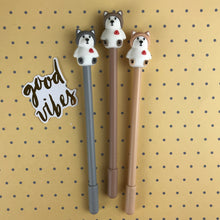 Load image into Gallery viewer, Cute Husky Gel Pen-The Persnickety Co
