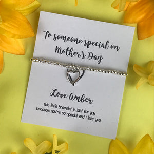 To Someone Special On Mothers Day - Personalised Bracelet-5-The Persnickety Co