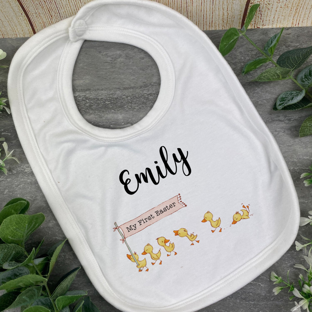 Personalised Easter Duckling Bib and Vest-The Persnickety Co