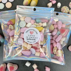 Sweet Pouch - Personalised 'Love is Sweet' Wedding Favours-The Persnickety Co