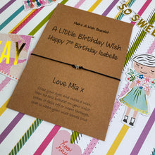 Load image into Gallery viewer, A Little Birthday Wish - Personalised-5-The Persnickety Co

