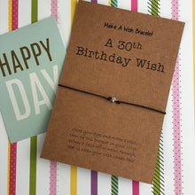 Load image into Gallery viewer, A 30th Birthday Wish -Star-3-The Persnickety Co
