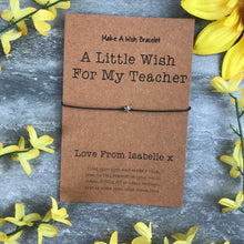 Load image into Gallery viewer, A Little Wish For A Teacher-9-The Persnickety Co
