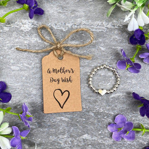 A Mother's Day Wish - Beaded Ring-The Persnickety Co