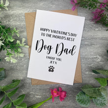 Load image into Gallery viewer, Valentines Card- Dog Dad
