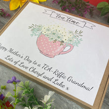 Load image into Gallery viewer, Mother&#39;s Day Personalised Tea and Biscuit Box
