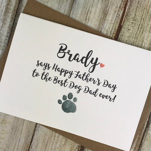 Personalised Happy Father's Day Best Dog Dad-5-The Persnickety Co