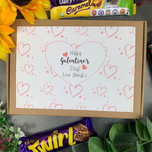 Personalised Galentines Day Chocolate Box