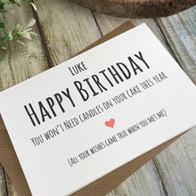 Load image into Gallery viewer, Personalised Humorous Birthday Card-6-The Persnickety Co
