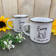 Load image into Gallery viewer, Personalised Camping Mug-The Persnickety Co
