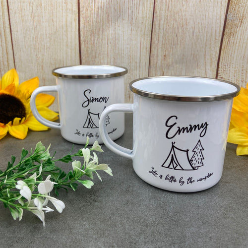 Personalised Camping Mug-The Persnickety Co