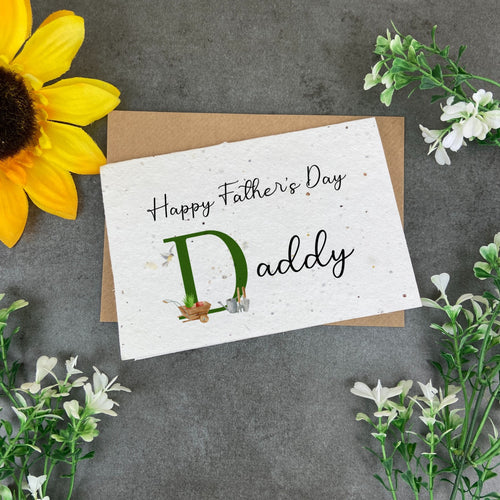 Happy Father's Day - Gardening Plantable Card-The Persnickety Co