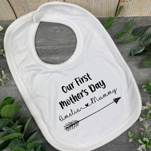Personalised First Mother's Day Bib and Vest-The Persnickety Co