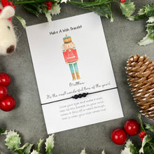 Load image into Gallery viewer, Nutcracker Christmas Wish Bracelet-The Persnickety Co
