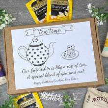 Load image into Gallery viewer, Friendship Tea and Biscuit Box-4-The Persnickety Co
