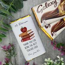 Load image into Gallery viewer, Teacher Chocolate Bar- Best Teacher Ever
