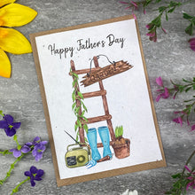 Load image into Gallery viewer, Fathers Day Garden Plantable Seed Card-The Persnickety Co
