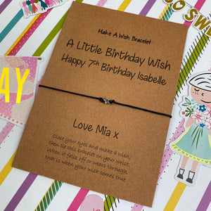 A Little Birthday Wish - Personalised-7-The Persnickety Co